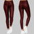 Leggings en simili cuir - pantalons taille haute pour femmes