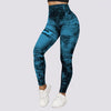 Leggings taille haute - leggings féminins tendance avec effet usé