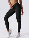 Leggings taille haute pour femmes - pantalons de fitness extensibles et agréables
