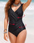 Maillot de bain - une pièce à pois classique pour femmes