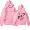 Sweat à capuche - hoodie inspirant pour femmes avec message de foi