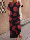 Ensemble boho 2 pièces pour femmes - tenue légère à imprimé floral pour un quotidien stylé - élégant et polyvalent
