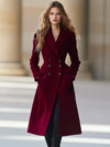 Manteau croisé - outerwear élégante pour femmes