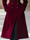 Manteau croisé - outerwear élégante pour femmes