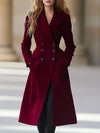Manteau croisé - outerwear élégante pour femmes