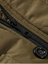 Manteau d'hiver matelassé - parka pour femmes avec capuche et bord en fausse fourrure