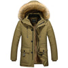 Manteau d'hiver matelassé - parka pour femmes avec capuche et bord en fausse fourrure