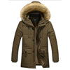 Manteau d'hiver matelassé - parka pour femmes avec capuche et bord en fausse fourrure