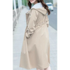 Manteau imperméable pour femmes - long trench tendance
