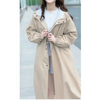 Manteau imperméable pour femmes - long trench tendance