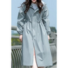 Manteau imperméable pour femmes - long trench tendance