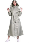 Manteau long imprimé - élégante veste imprimée pour femmes