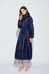 Manteau long imprimé - élégante veste imprimée pour femmes