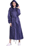 Manteau long imprimé - élégante veste imprimée pour femmes