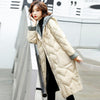 Manteau long matelassé - veste tendance pour femmes