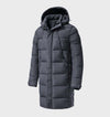 Manteau parka rembourré - coupe-vent et imperméable avec capuche pour femmes