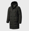 Manteau parka rembourré - coupe-vent et imperméable avec capuche pour femmes