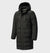 Manteau parka rembourré - coupe-vent et imperméable avec capuche pour femmes
