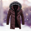 Manteau parka rembourré - manteau d'hiver ladies stylé avec capuche en fausse fourrure