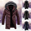 Manteau parka rembourré - manteau d'hiver ladies stylé avec capuche en fausse fourrure