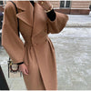 Manteau trench double boutonnage - élégance féminine