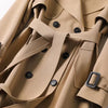 Manteau trench - élégant long manteau pour femmes