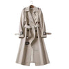Manteau trench - élégant long manteau pour femmes