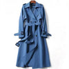 Manteau trench - élégant long manteau pour femmes