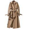 Manteau trench - élégant long manteau pour femmes