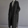 Manteau trench longue - manteau oversize élégant pour femmes