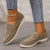 Mocassins à enfiler - chaussures en daim pour femmes élégantes