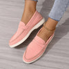 Mocassins à enfiler - chaussures en daim pour femmes élégantes5