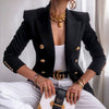 Blazer ajusté pour femmes - une élégance sans effort au bureau