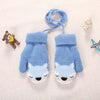 Moufles 2 pièces - gants d'hiver charmants pour enfants