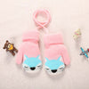 Moufles 2 pièces - gants d'hiver charmants pour enfants