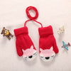 Moufles 2 pièces - gants d'hiver charmants pour enfants