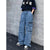 Pantalon en denim large - jeans cargo tendance pour femmes