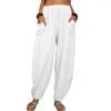 Pantalons en lin - culottes amples et tendance pour femmes