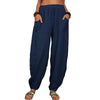 Pantalons en lin - culottes amples et tendance pour femmes