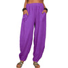 Pantalons en lin - culottes amples et tendance pour femmes