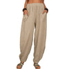 Pantalons en lin - culottes amples et tendance pour femmes
