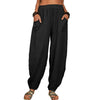 Pantalons en lin - culottes amples et tendance pour femmes