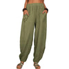 Pantalons en lin - culottes amples et tendance pour femmes