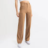 Pantalons évasés taille haute - pantalons tailleur sophistiqués pour femmes