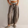 Pantalons larges tendance - mode féminine décontractée