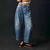 Pantalons larges tendance - mode féminine décontractée