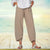 Pantalons légers en coton - coupe relaxée pour femmes
