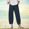 Pantalons légers en coton - coupe relaxée pour femmes