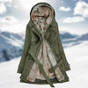 Parka d'hiver - manteau en fausse fourrure pour femmes tendance