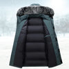 Parka d'hiver - manteau isolé pour femme avec capuche en fausse fourrure